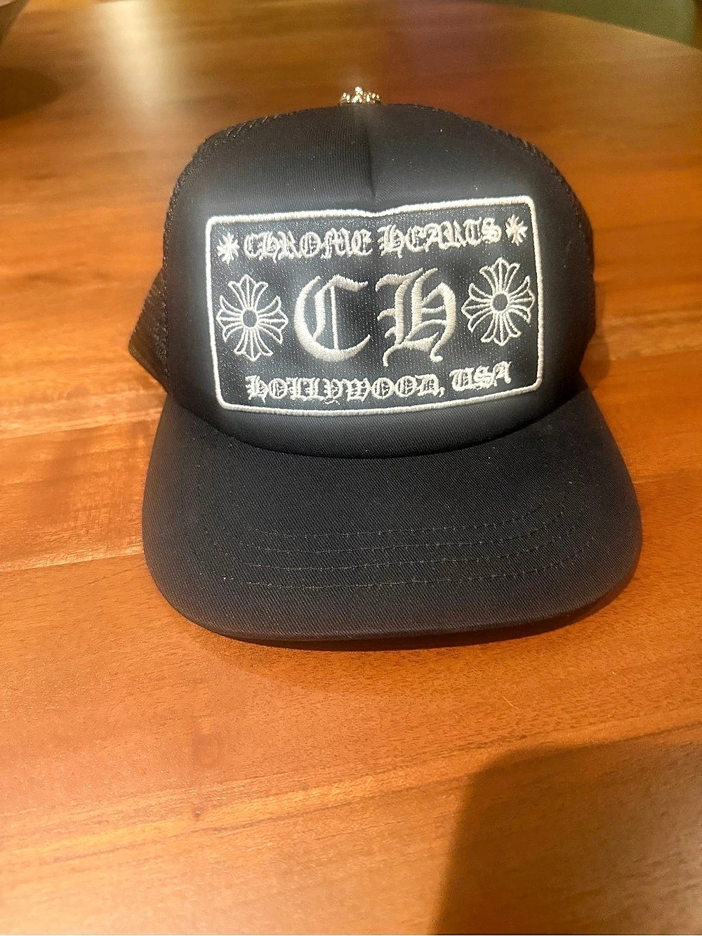 Chrome Hearts Trucker Hat Black